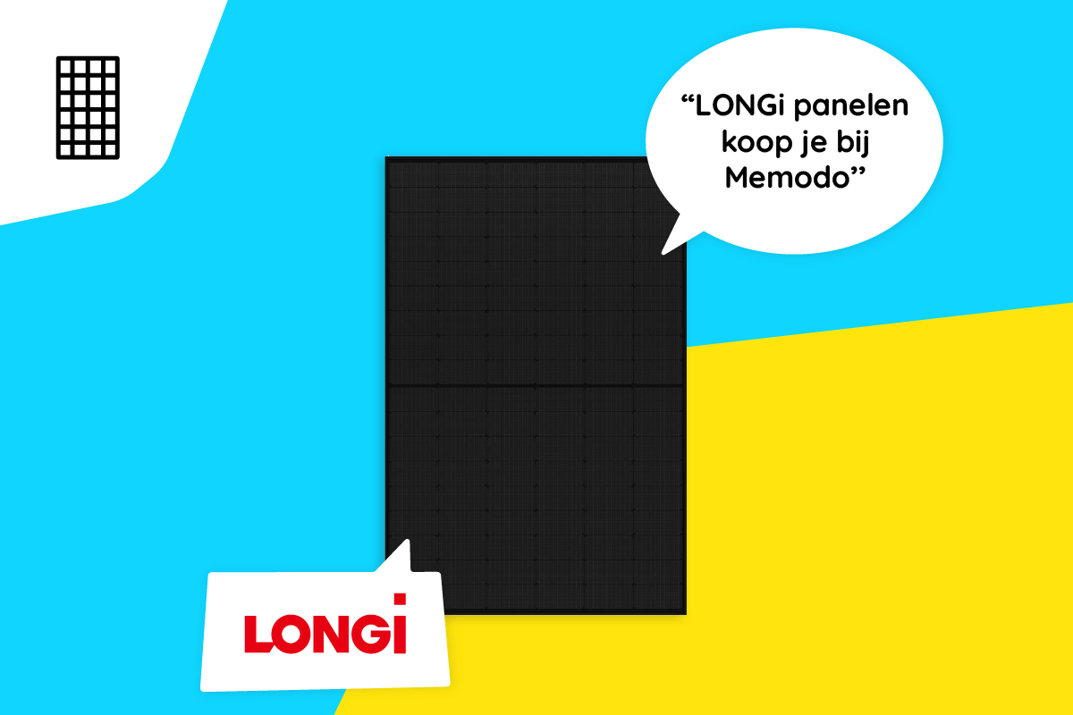 LONGi panelen bij Memodo