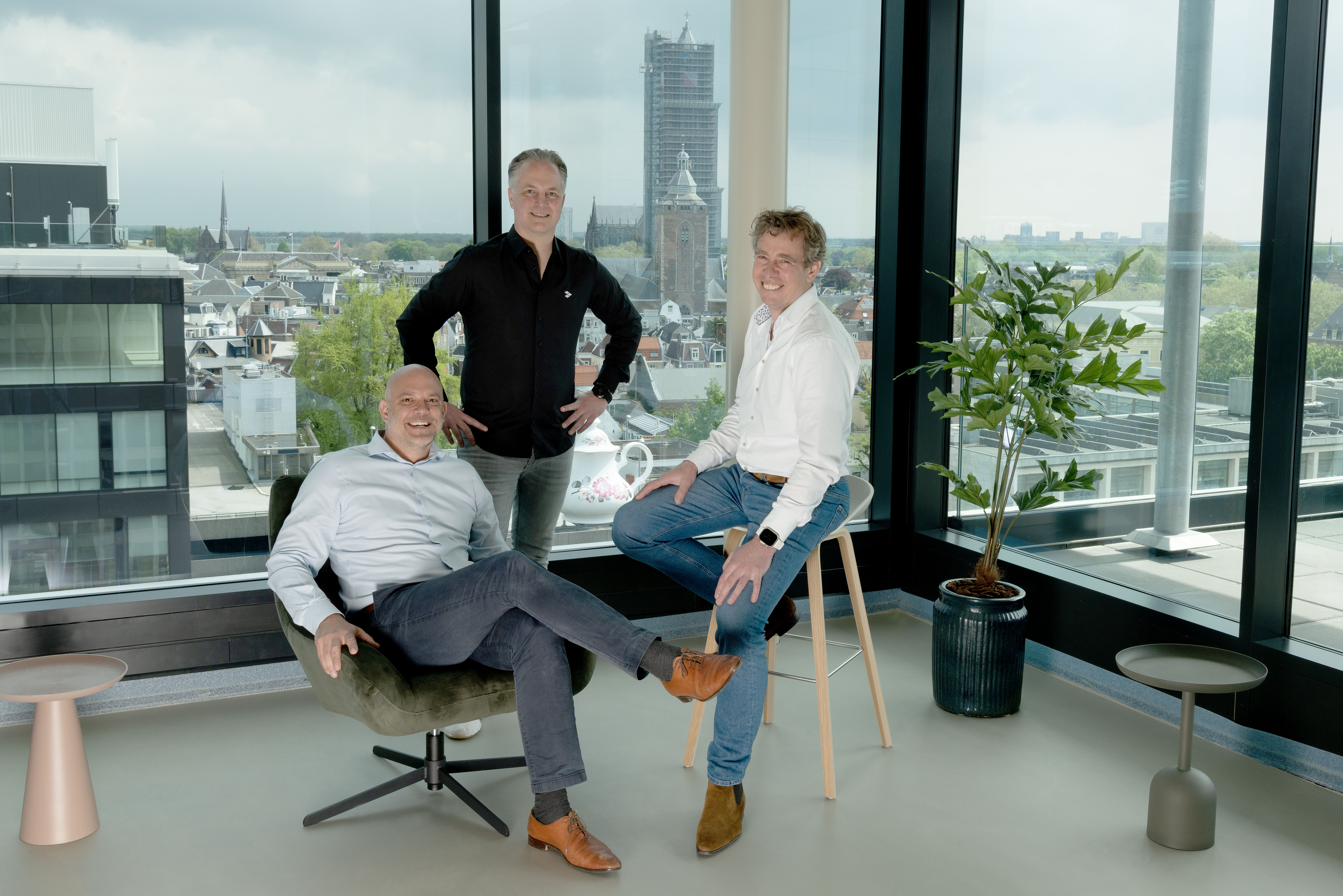 Koert Huisman, Paul Willems en Erik Bijl