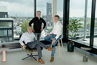 Koert Huisman, Paul Willems en Erik Bijl
