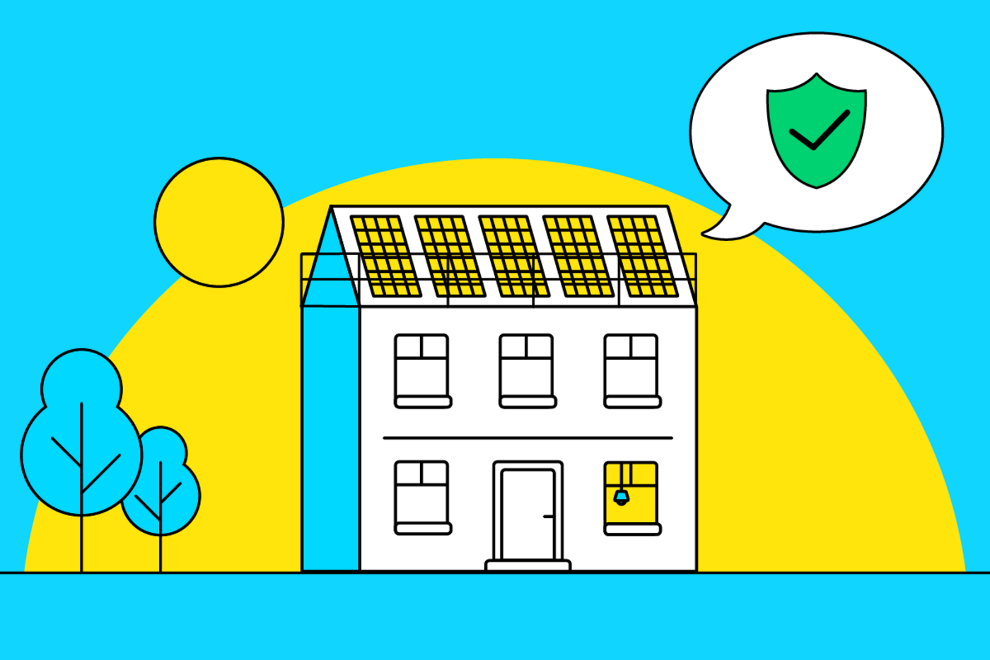 valbeveiliging zonnepanelen