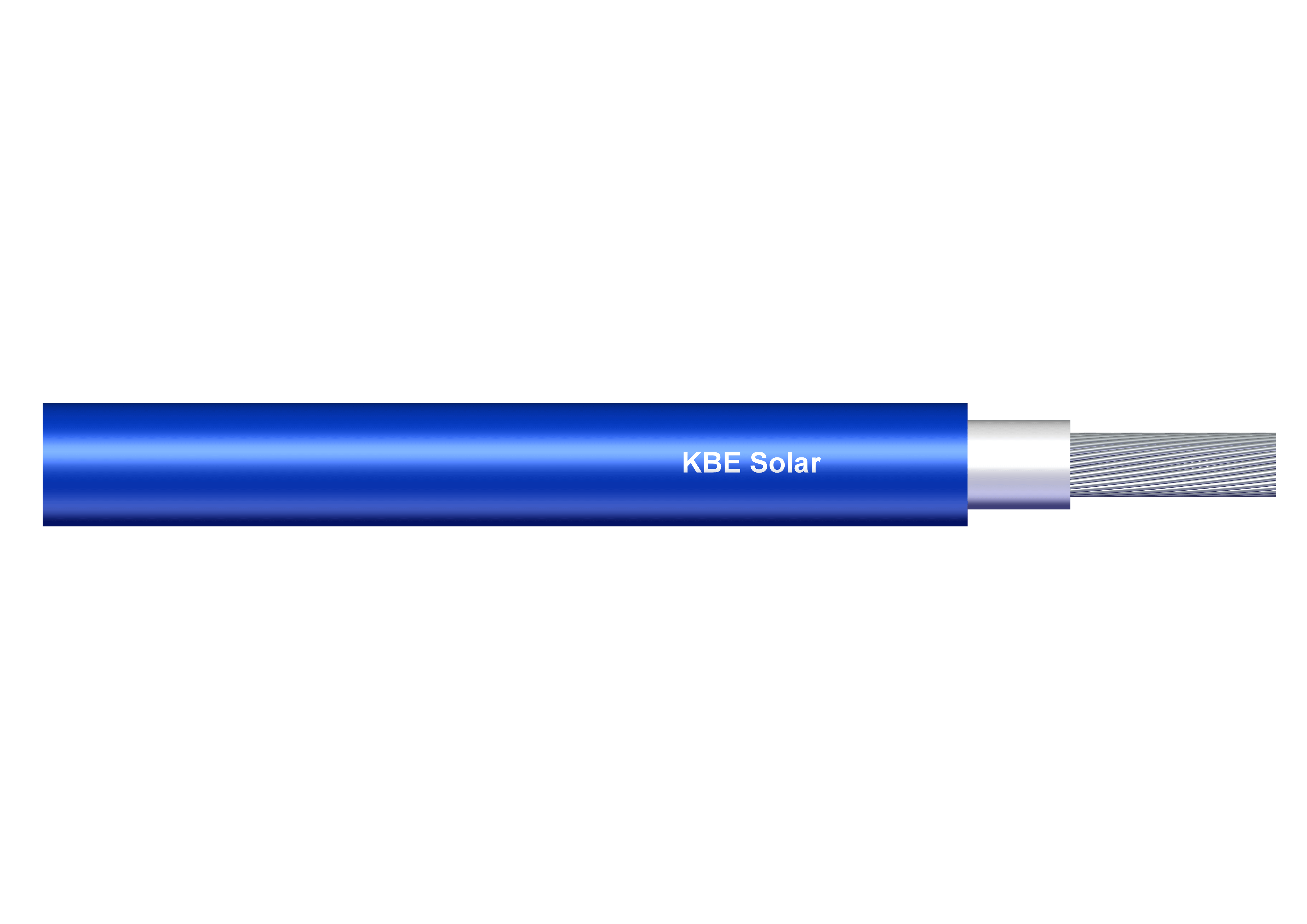 KBE Solar DB+, 4mm², 100m, blauw