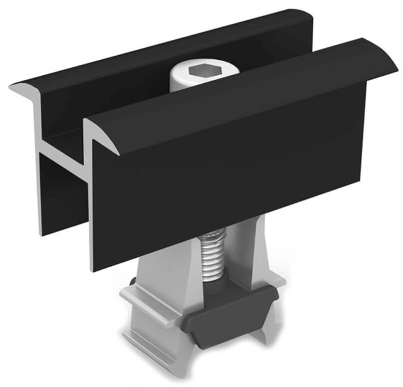 K2 universele module-middenklem OneMid, zwart