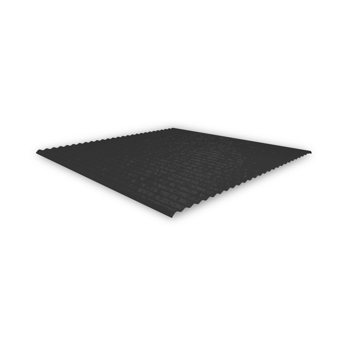 K2 SingleHook FlatTile Metallabdeckung - anthrazit