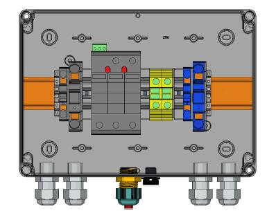 Phoenix Contact Overspanningsbeveiliging DC, type II, 1 MPP, klemmen