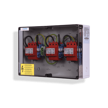 enwitec Overspanningsbeveiliging DC type II, 3 MPPT, klemmen