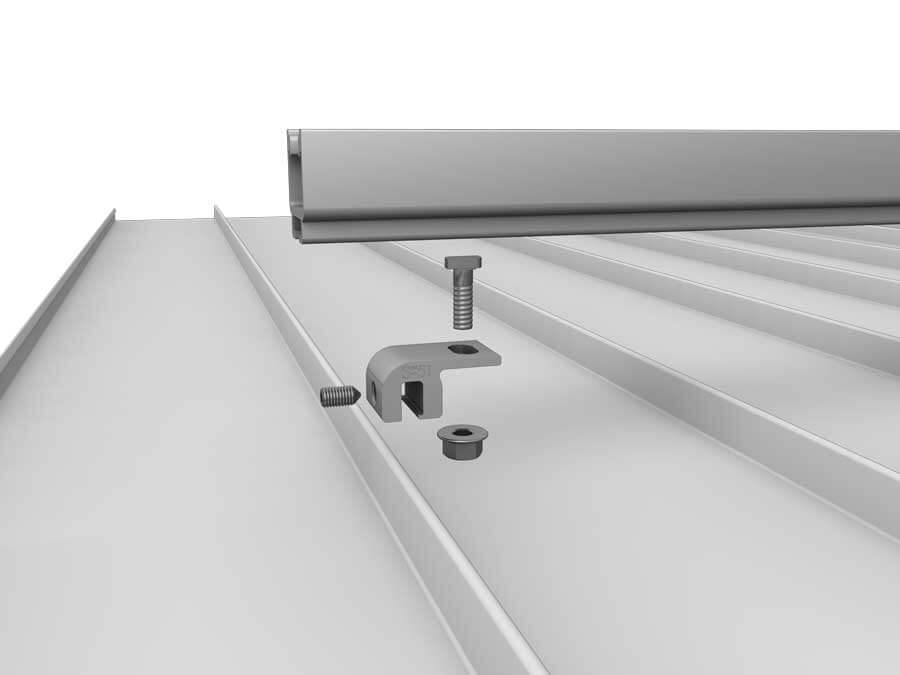 K2 dubbele staande naadklem S-5!