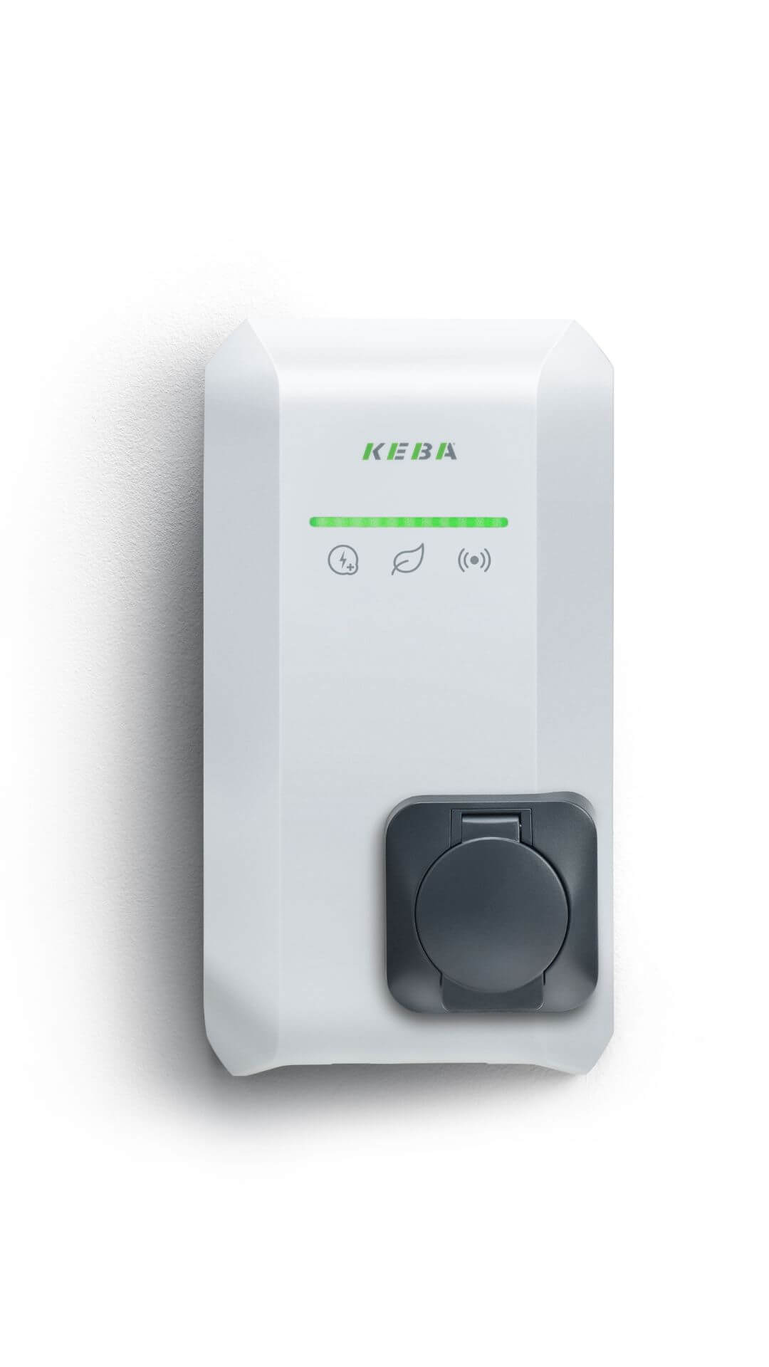 KEBA KeContact P40, 11 kW, Buchse, Weiß