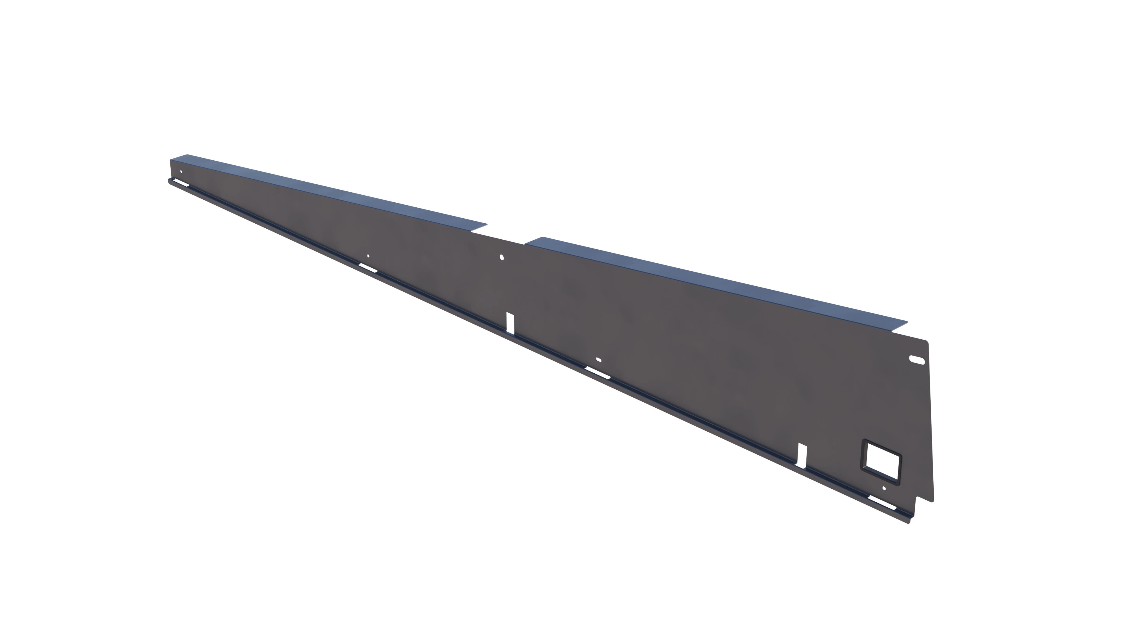 Blubase Connect Zijplaat Portrait Rechts Zwart