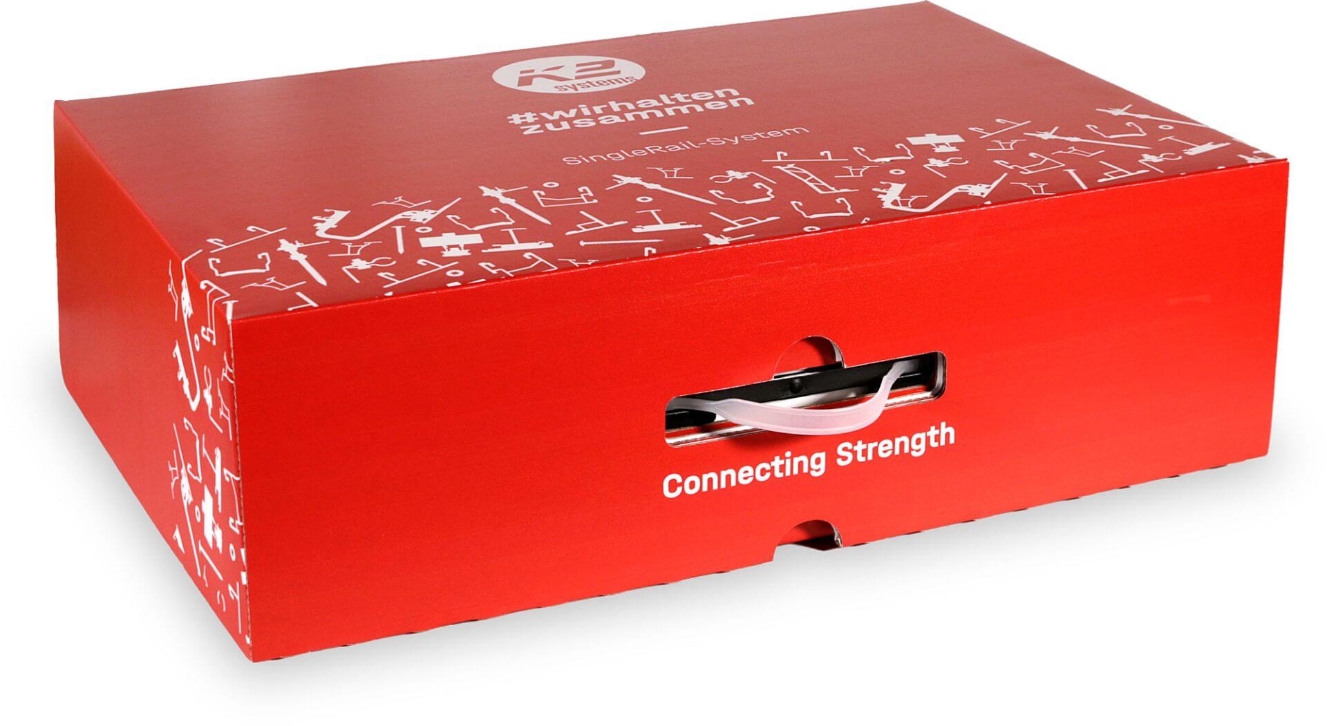 K2 monsterdoos SingleRail-Systeem