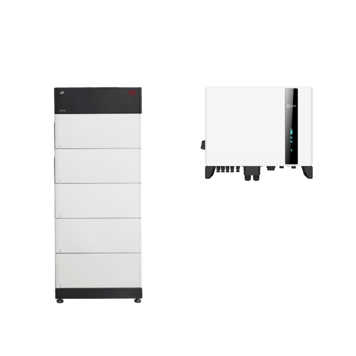 BYD Battery-Box Premium HVM 13.8 mit Solis S6 3P-Hybrid - 5 kW