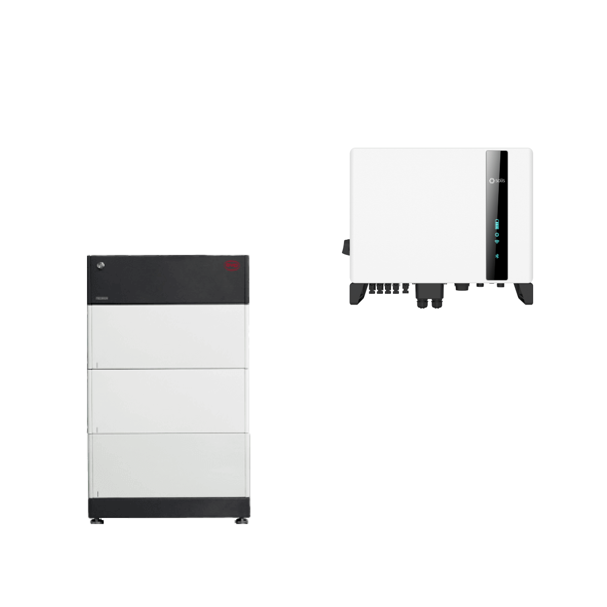 BYD Battery-Box Premium HVS 7.7 mit Solis S6 3P-Hybrid - 5 kW