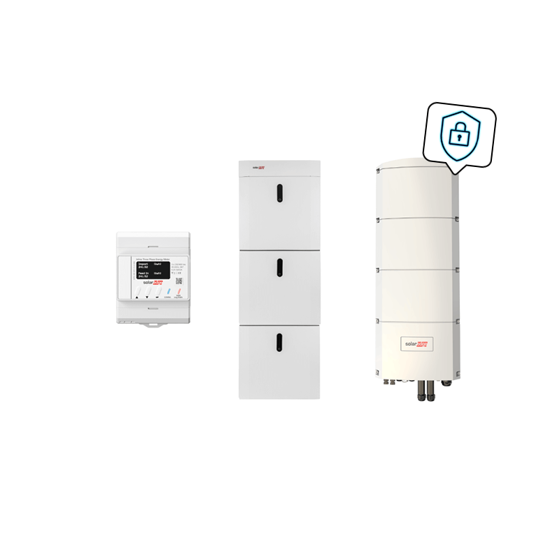SolarEdge Home Paket mit SE10K-RWB48 und 14,55 kWh