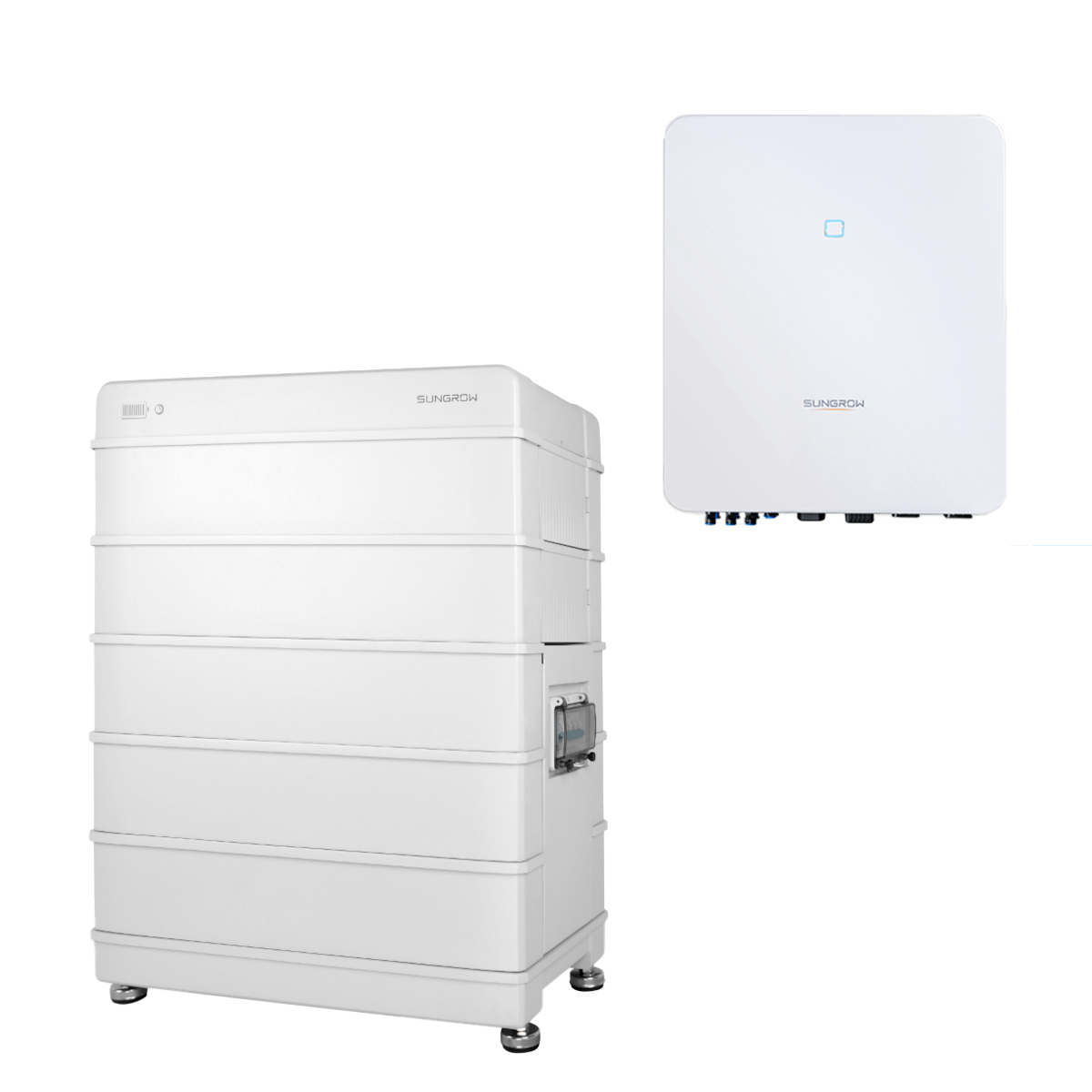 Sungrow SBR160 mit Sungrow Hybrid HV SH6.0RT V112