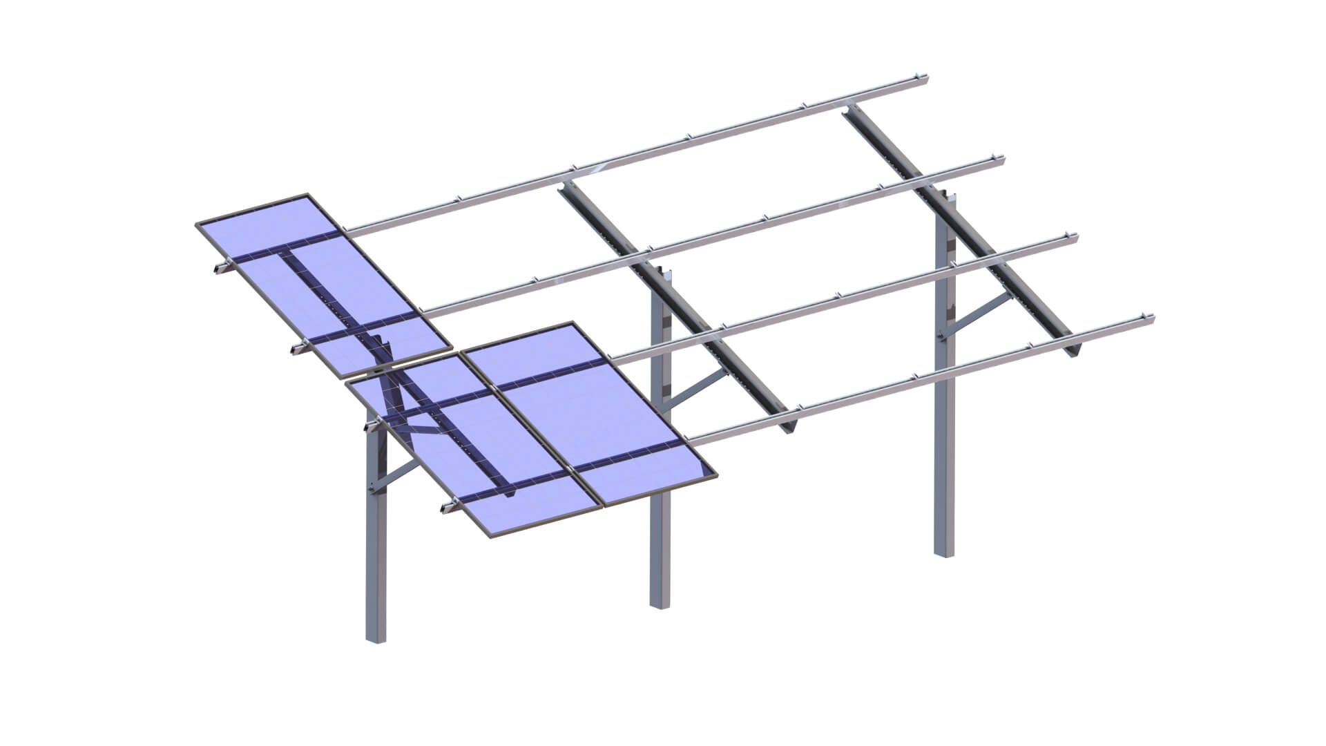 Alumero easyMONO-set 2x8, ingeslagen