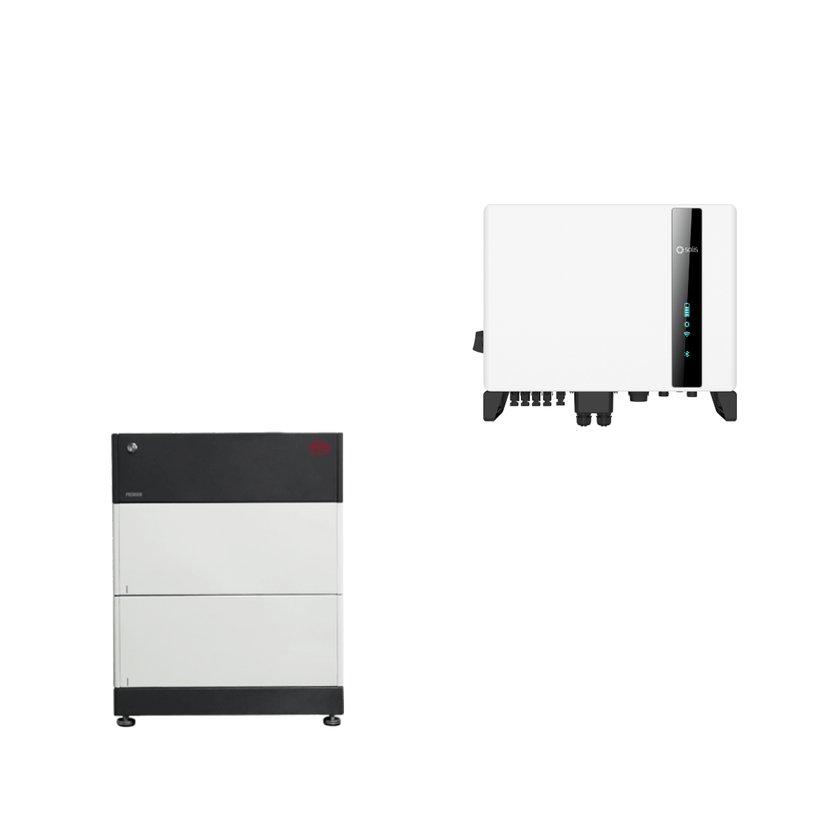 BYD Battery-Box Premium HVS 5.1 mit Solis S6 3P-Hybrid - 6 kW