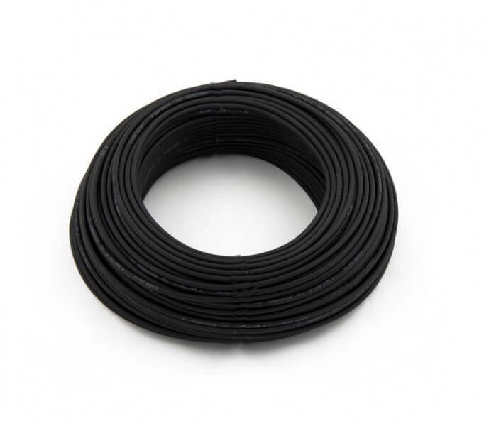 Zonne-energiekabel HELUKABEL Solarflex H1Z2Z2-K 4,0 mm, 100m zwart