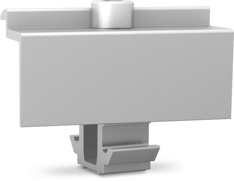 K2 DomeClamp EC Set 30 - 50, zilver, eindklem module