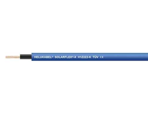 Solarkabel Helukabel Solarflex 6mm2 100m blau Solarkabel HELUKABEL Solarflex H1Z2Z2-K 6,0 mm² 100m blau