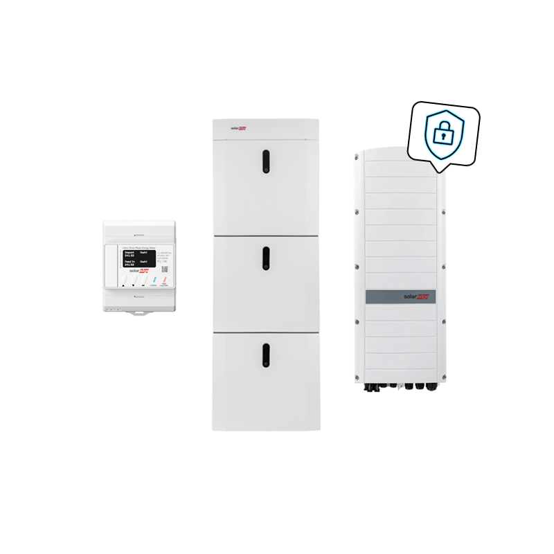 SolarEdge StorEdge Paket mit SE10K-RWS und 13,8 kWh