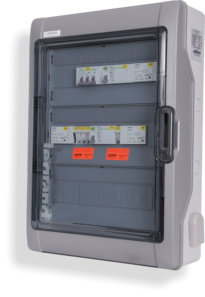 enwitec schakelapparaat 3 x SMA Sunny Island Pmax 35kW