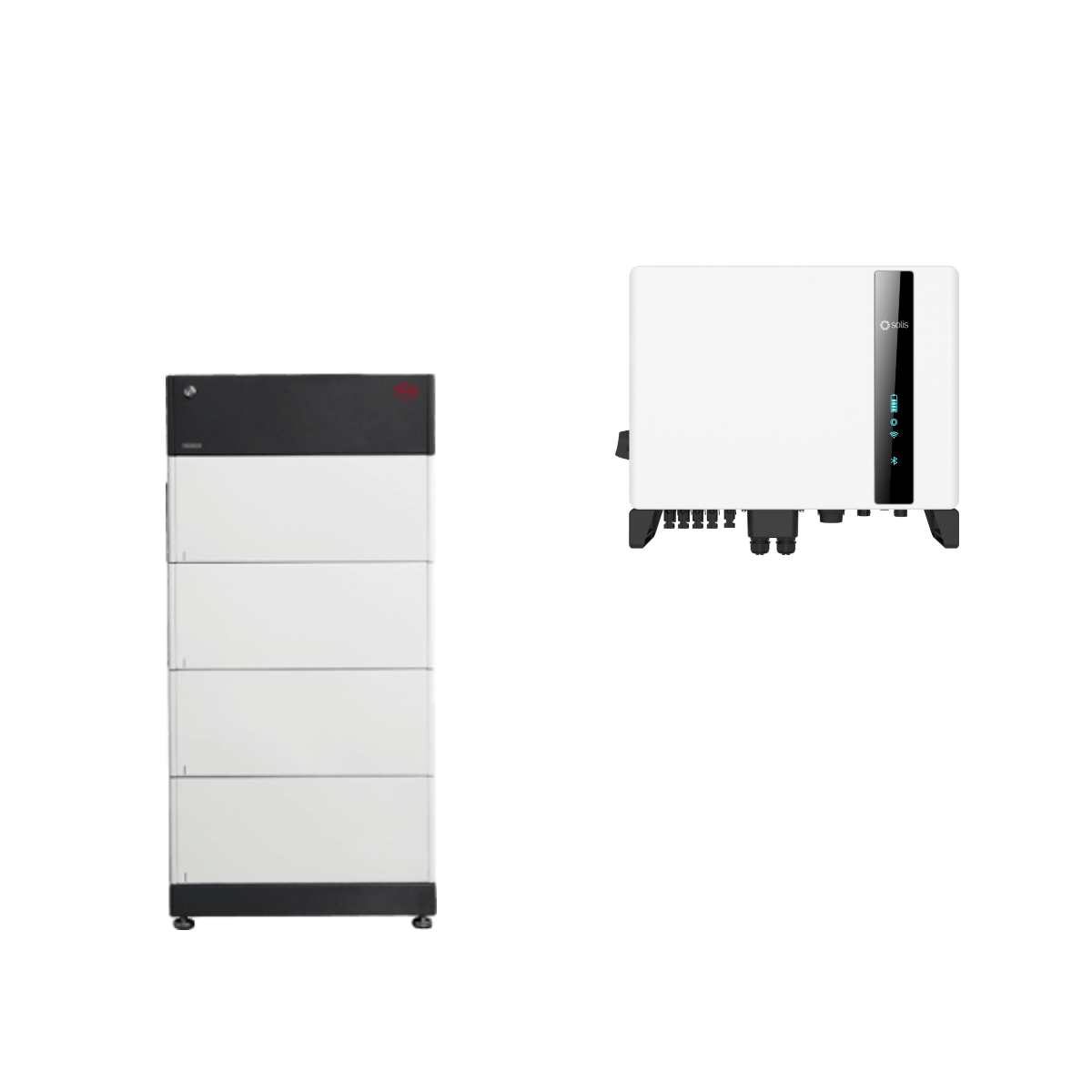 BYD Battery-Box Premium HVM 11.0 mit Solis S6 3P-Hybrid - 5 kW