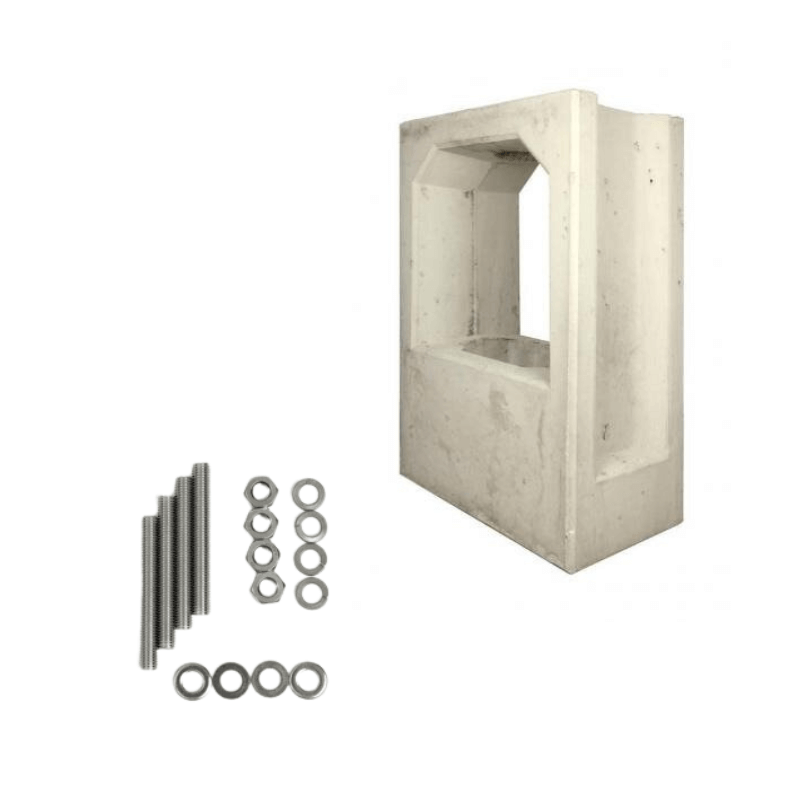 Alfen Beton Sokkel + Set Montagemateriaal