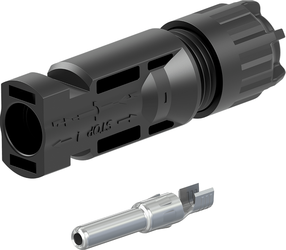 Stäubli MC4 Stecker, 4-6 mm² I, Da 5-6 mm
