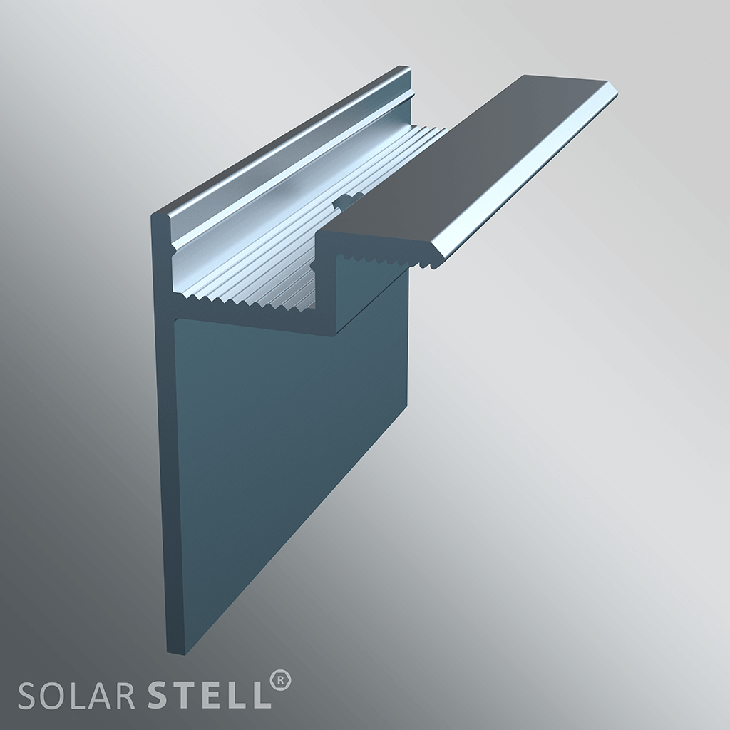 Blubase Eindklem blank 30mm