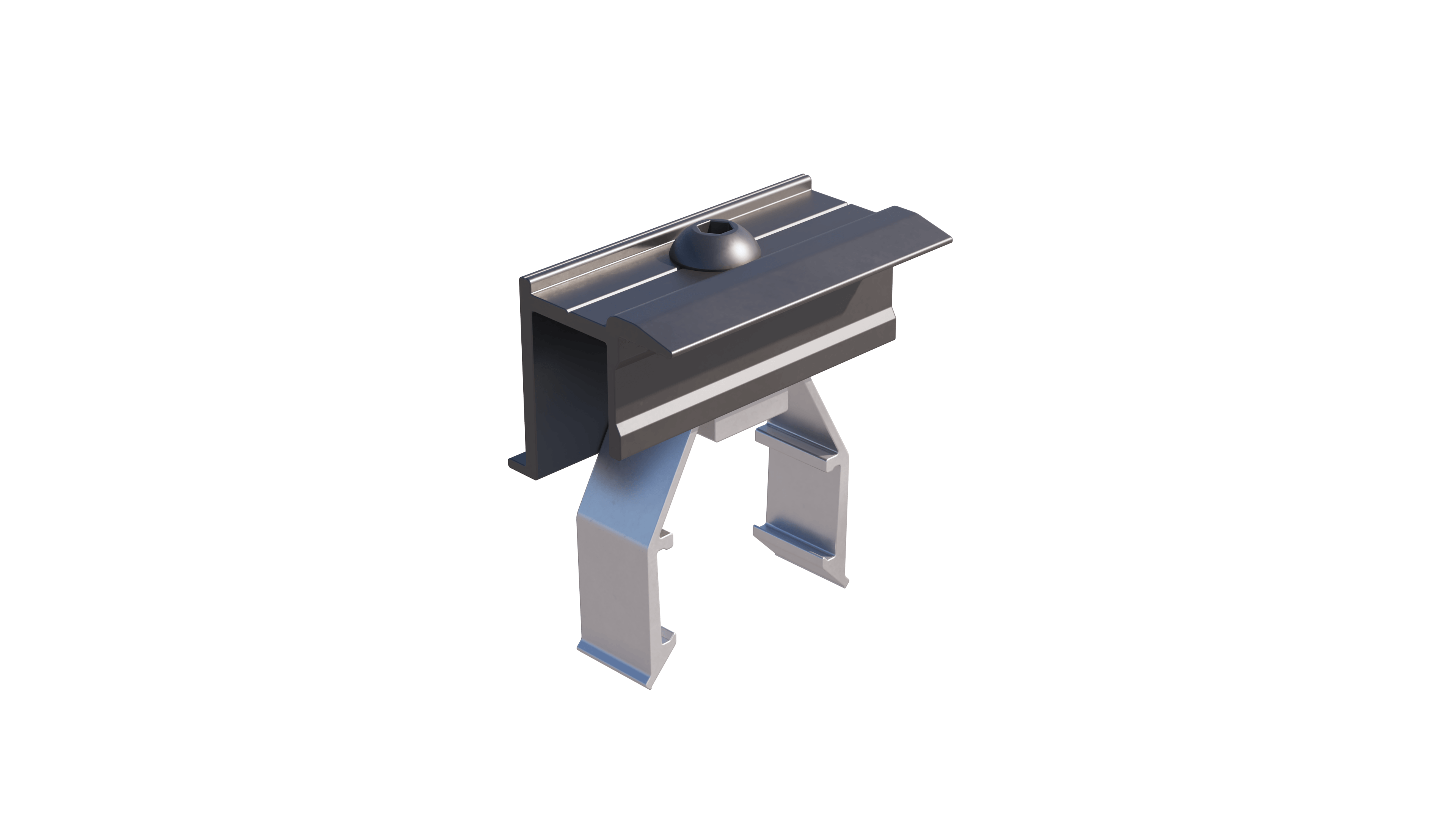 Blubase Roboost-RoFast Eindklem vast 30mm zwart compleet