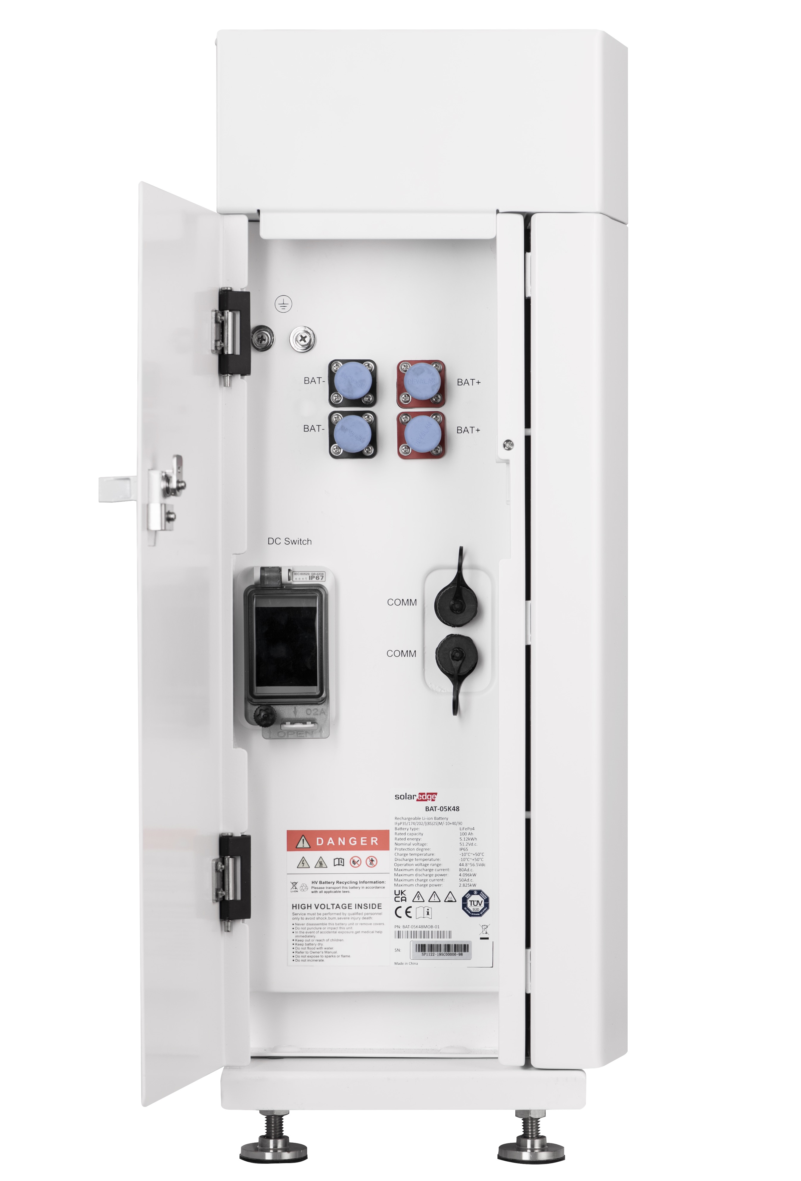 SolarEdge laag voltage batterij 4,6 kWh (4,85 kWh)