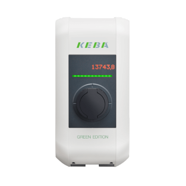 KEBA KeContact P30 C-Serie Green Edition inclusief geijkte energiemeter en contactdoos